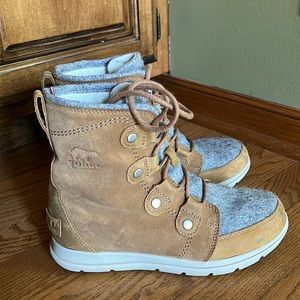 Women’s Sorel Joan Explorer Boot - Camel Brown